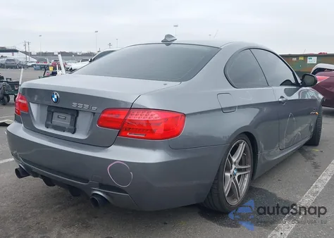 2013 BMW 335Is из США, поврежденный, VIN WBAKG1C55DJ217655